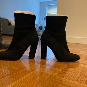 Steve Madden heeled velvet boots